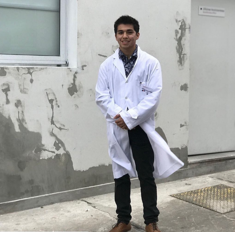 Buenos Aires Student in Lab Coat smaller