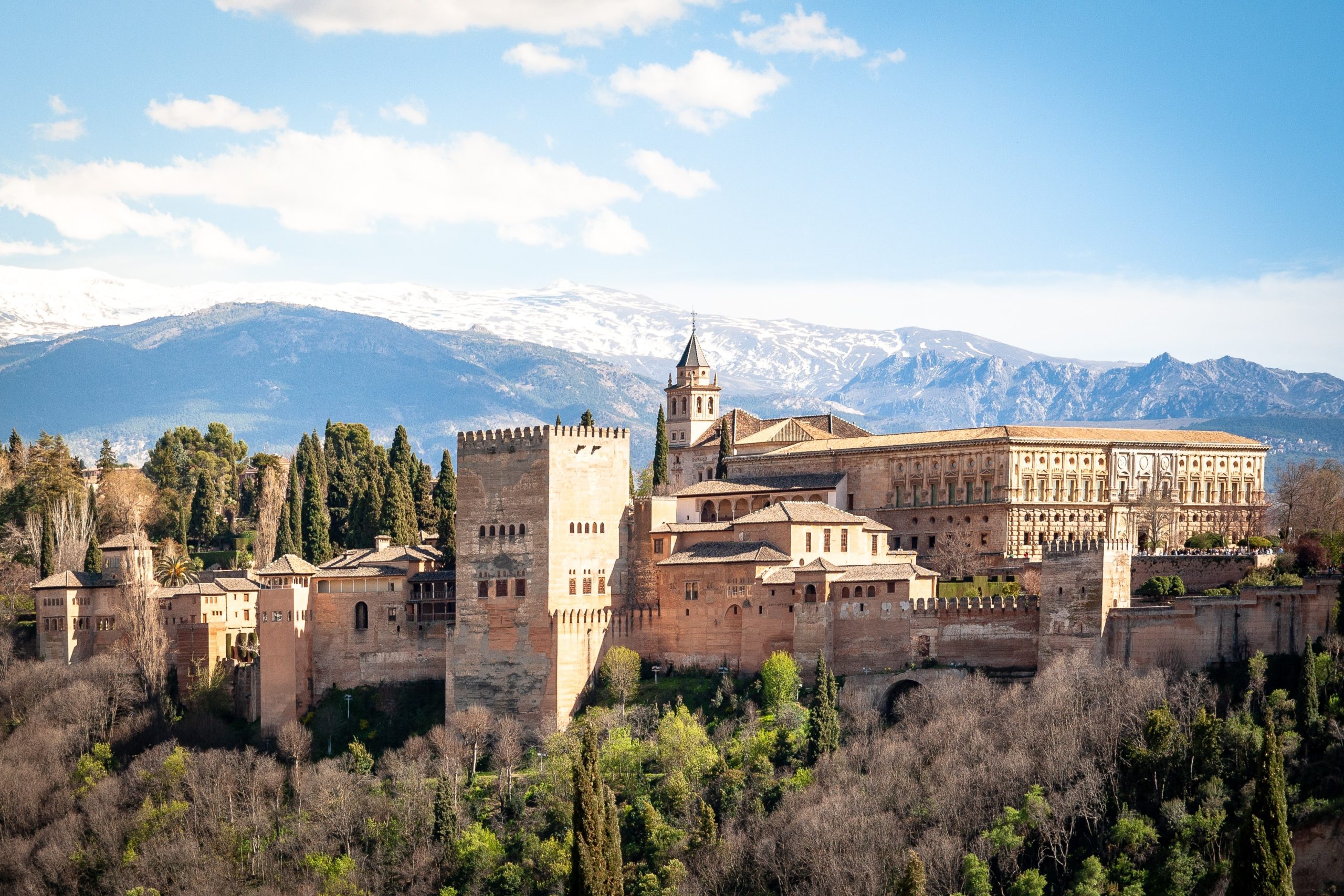Castle in Granada Spain