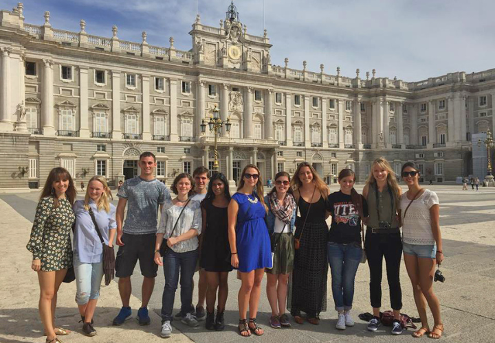 Students in Madrid