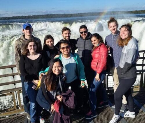 Southwestern Group at Iguazu Waterfall