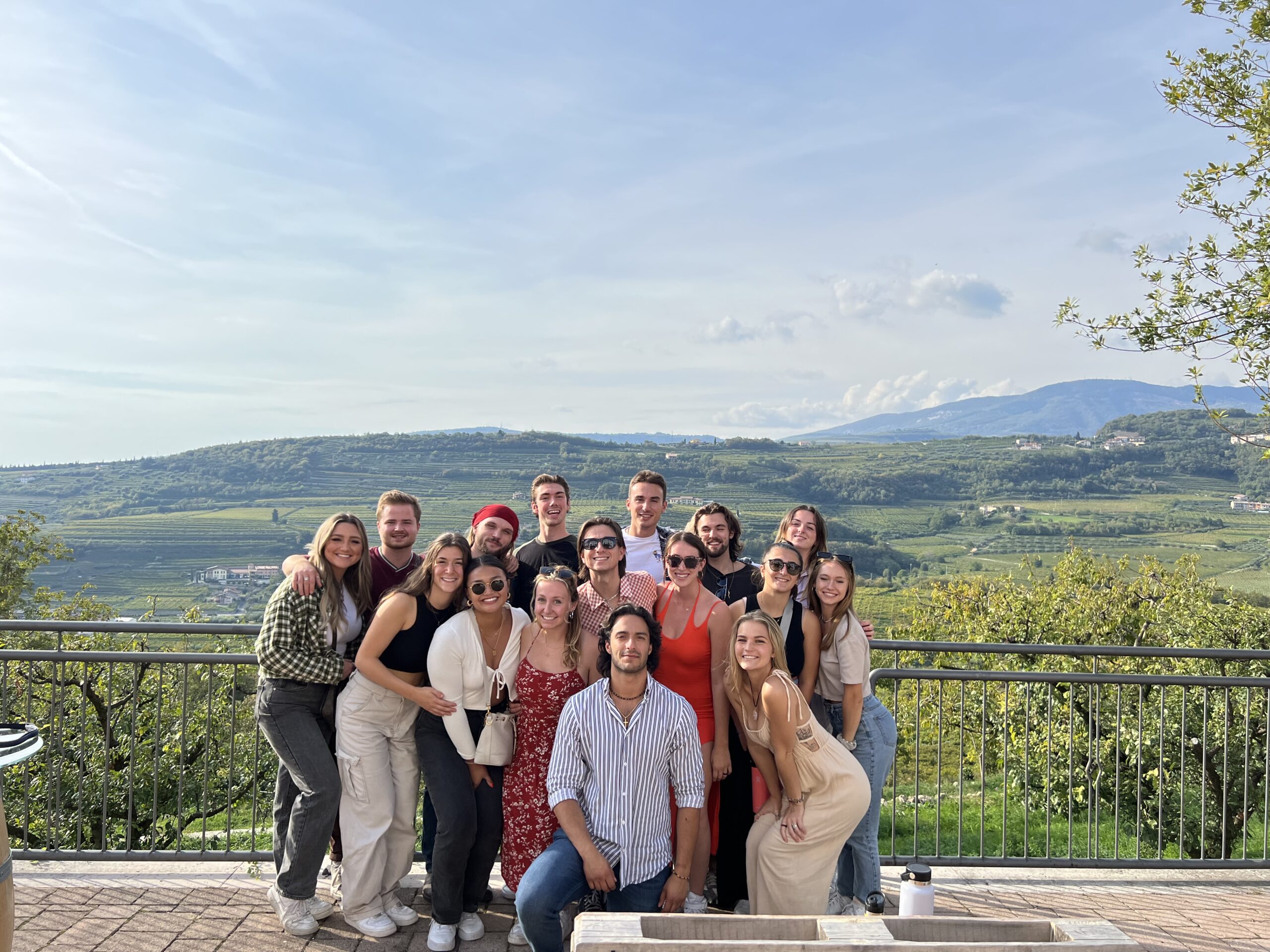 API students in Italy