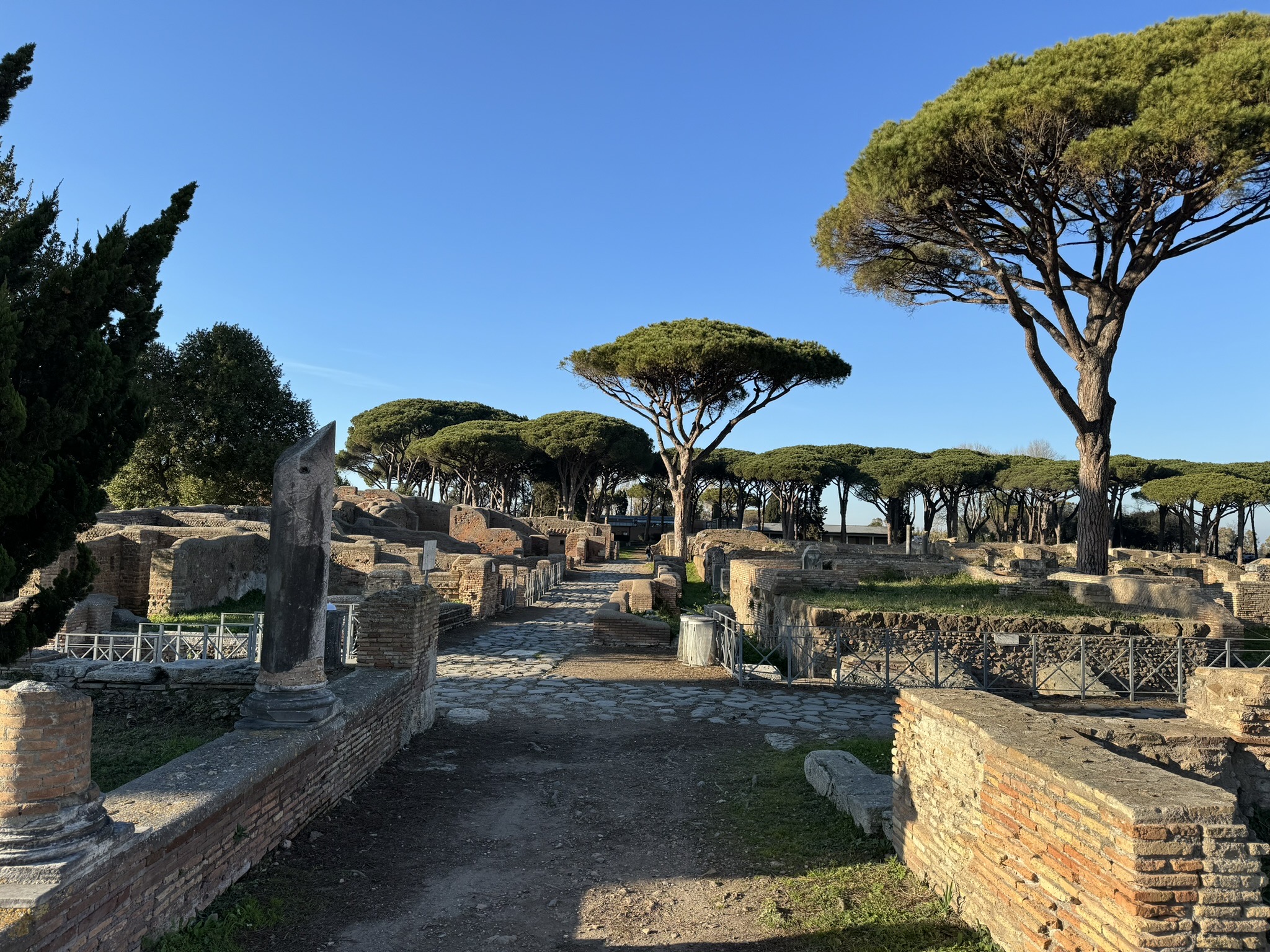 Ostia Ancient Site Ostia Antica in Italy
