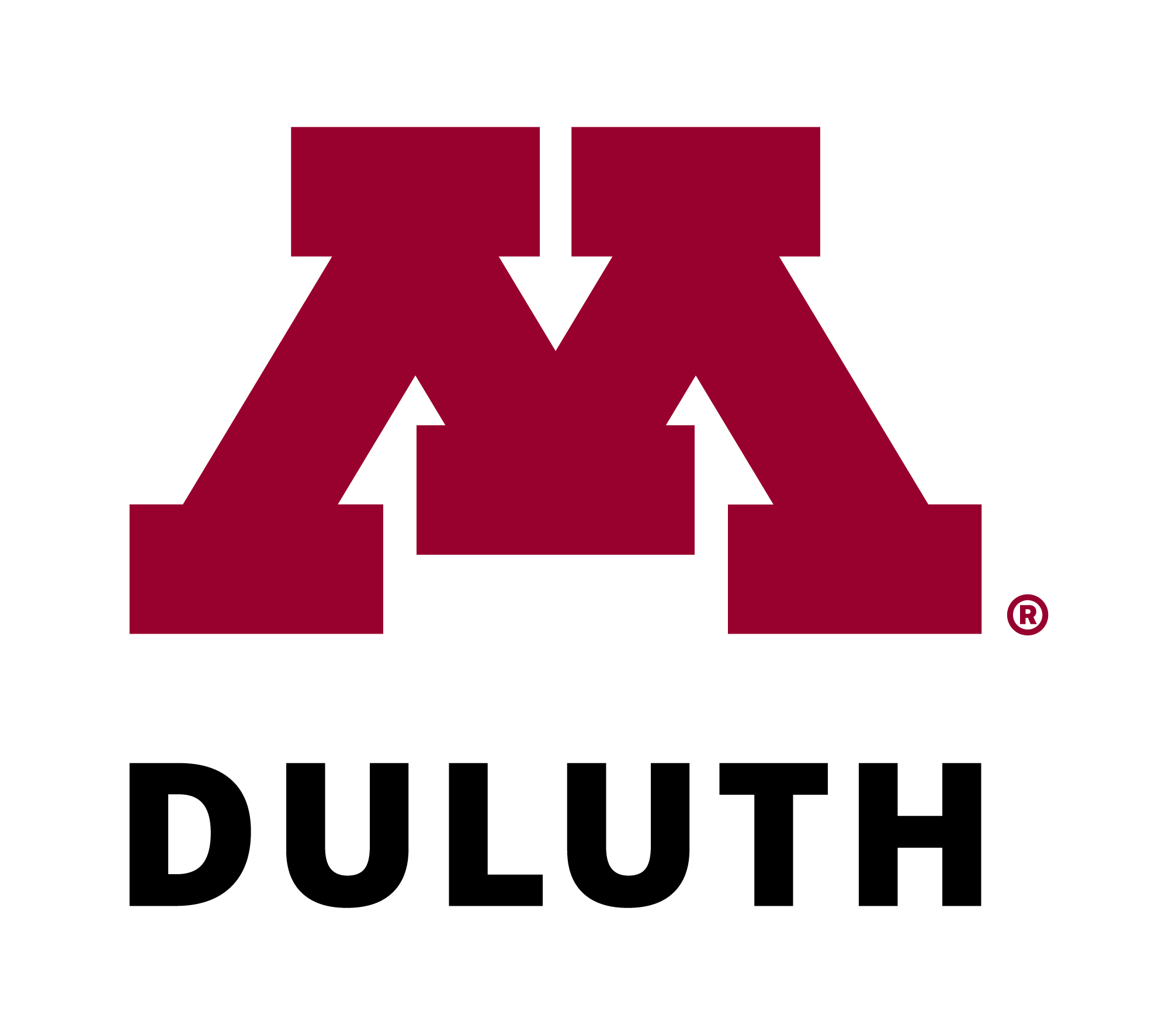 UMN-Duluth-Wordmark-Stacked-Maroon+Black Experience the world with UMD and API